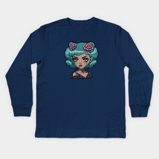 Nadja Doll Pulse Kids Long Sleeve T-Shirt